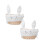 Easter Wicker Basket Rabbit Shape with Handle and Liner 1