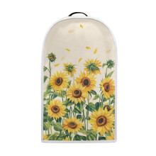 Auringonkukkakuvio Helppo asentaa 49,3 cm K x 23,4 cm P x 19,7 cm L Pölysuoja Kahva Polyesteri Tehosekoittimen suojus