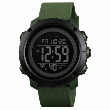 Big Digital Watch Sports Waterproof Military Back Light Watch for your love Ages 11-18 Black 1426S and for Woman Man