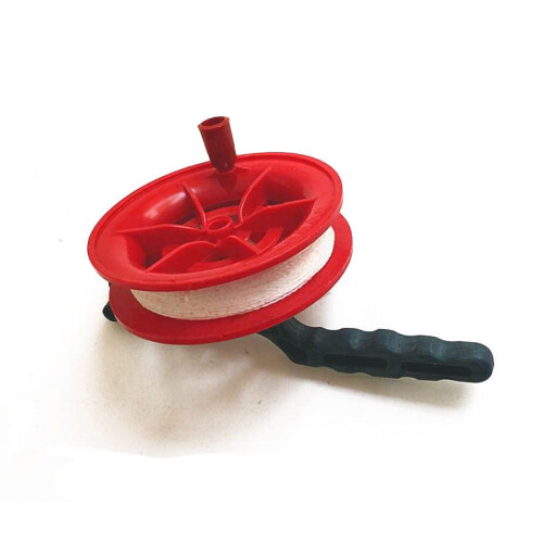 line length 100M Twisted String Line Red Wheel Kite Reel Winder