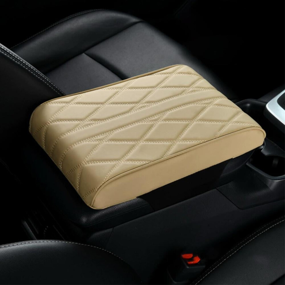 Car Center Console Cover, Center Console Pad, Armrest Mat, Memory Cotton Armrest Box Cushion For Most Vehicle Black/Grey/Brown 9479868043473