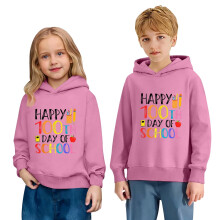 100Days Of School Genser Barn Gutt Jente Hettegensere Happy 100Th Day Of School Langermede Hettegensere Komfortable Topper