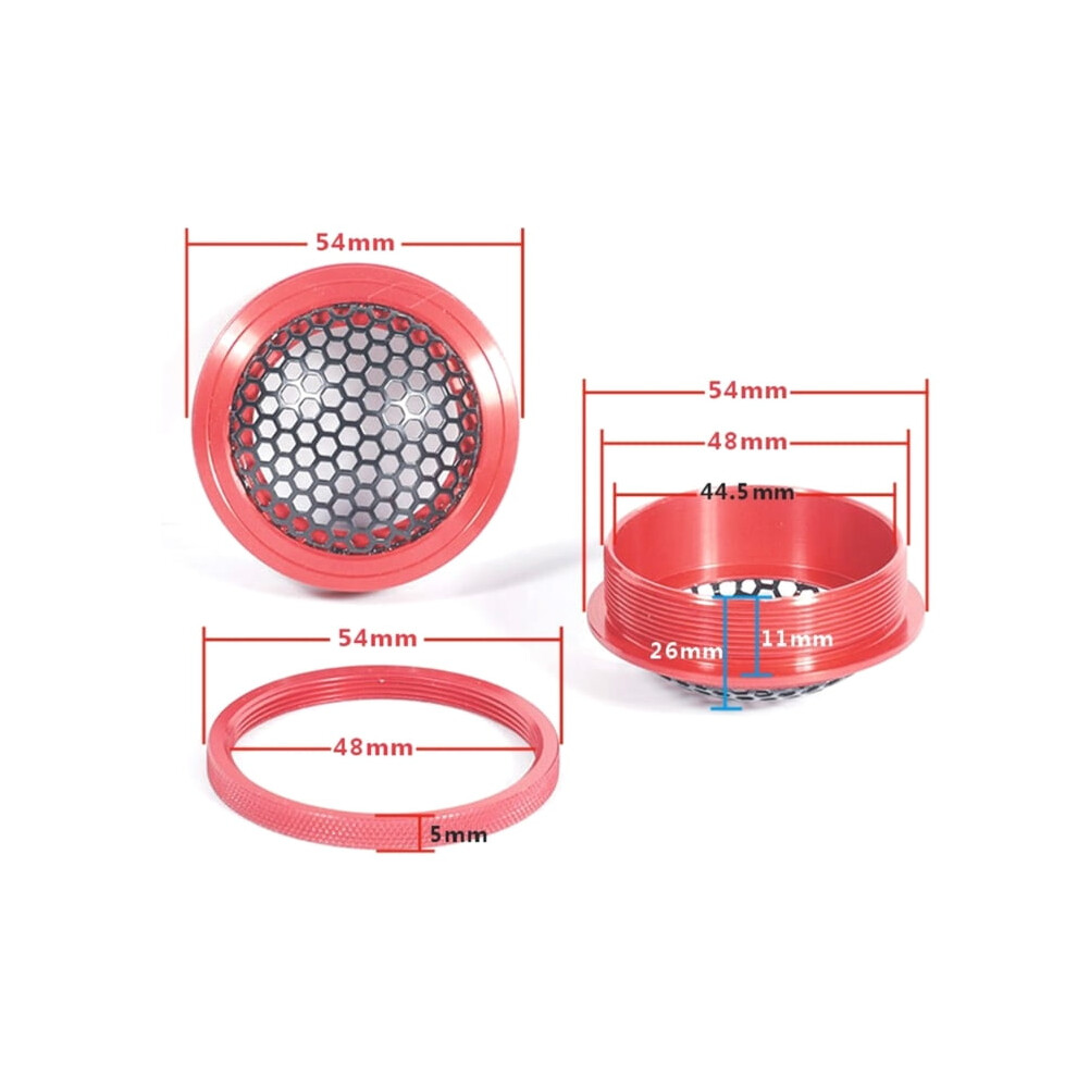 Solid Car Speaker Grill Cover For Car Sounds Refitting Speaker Decors Circles 9028731605234