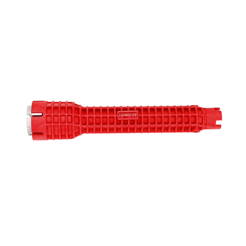 8 In 1 Multifunctional Plumbing Wrench With Nut Remover, 50Mm Red 7631391398952