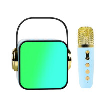 Mini-Karaoke-Maschine für Kinder und Erwachsene, tragbares Karaoke-Spielzeug für Kinder mit Lautsprecher und Mikrofon