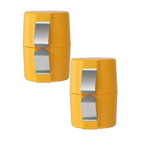 2pcs Stainless Steel Egg Shell Opener, Handheld Egg Cracker & Peeler, Compatible with All Eggs