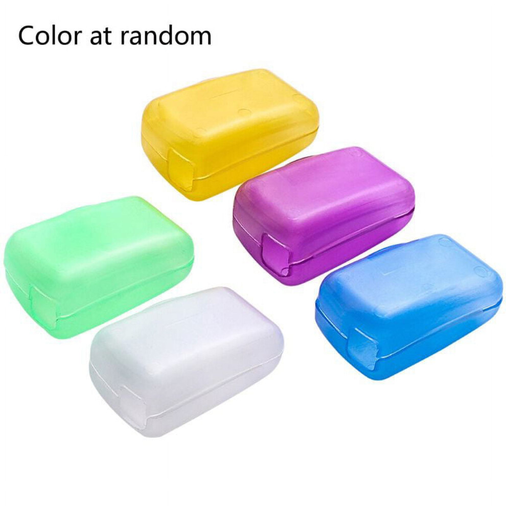 Light Estone 5Pcs Travel Toothbrush Head Cover Case Cap Hike Camping Brush Cleaner Protectors