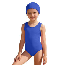 Badedrakter 1-dels badedrakt hurtigtørkende tankini for jenter sommerstrand badetøy 3-4 år