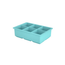 Stackable Large Ice Cubes Maker Silicones Tray Freezers Safe Flexible Ice Molds For Refrigerator Space Saving Storage