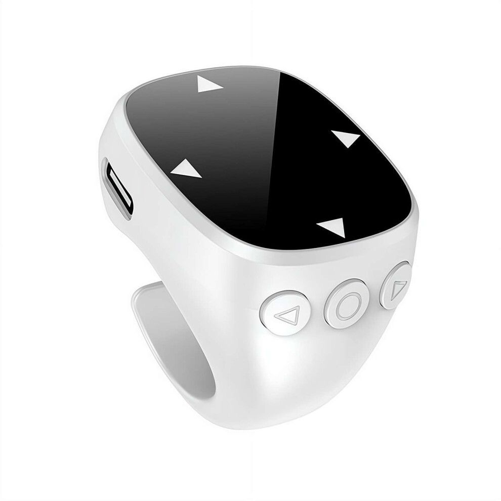 Wireless Remote Control For Scrolling Bluetooth 5.3 Fingertip Video Page Turner For Phone Black/White/Pink 9479868517516
