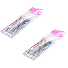 Clearance Office Cabinet < $5 – Random Color Premium Glitter Gel Pen 0.8mm, 10ml, for Crafting, Doodling, Drawing & Adult Coloring (Compatible with