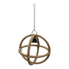 Small Parrot Ball Shaped Swing Parakeets Perches Bird Cage Accessories for Small
