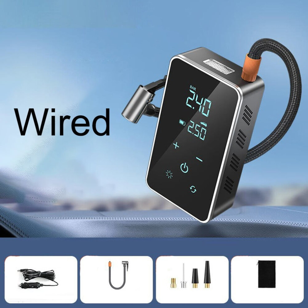 Tire Inflator Portable Air Compressor-Air Pump 150Psi Cordless Electric Wired 9365509152911