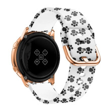 For compatible with Samsung Galaxy Watchung Galaxy Watch Active Replacement Soft Silicone Sport Wrist Band Straps,Women Replacement Wristbands Strap