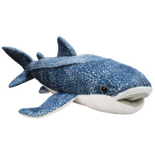 Peluche realista de tiburón ballena, peluche de animales marinos realistas, muñeco de animales de simulación