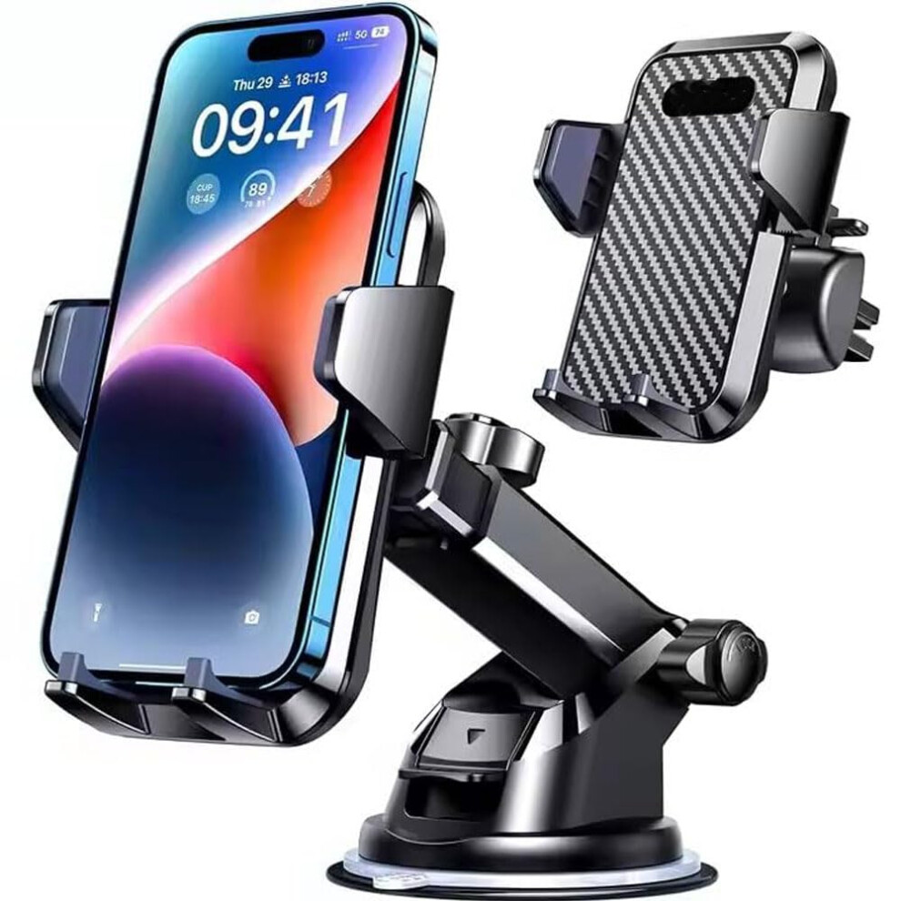 Car Phone Holder For Dodge Durango 20162025, Adjustable 360 Rotation Dashboard And Windshield Mount, Onebutton Release 9073542807971