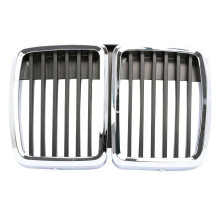 Fronthaube Nierengrill Grill Center Chrom Schwarz für E30 M3 3 Serie 1982-1991