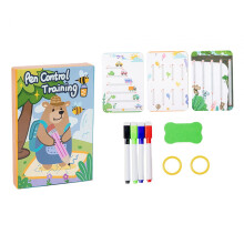 Abc Letter Tracing Practice Workbook Reusable Practice Copybook for Ages 3-5 Bear