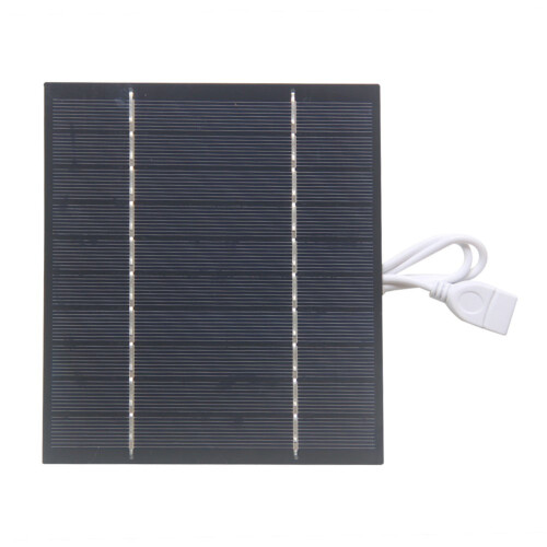 3.5W Portable Solar Panel Usb Solar Energy Charger Camping Backpacking Hiking