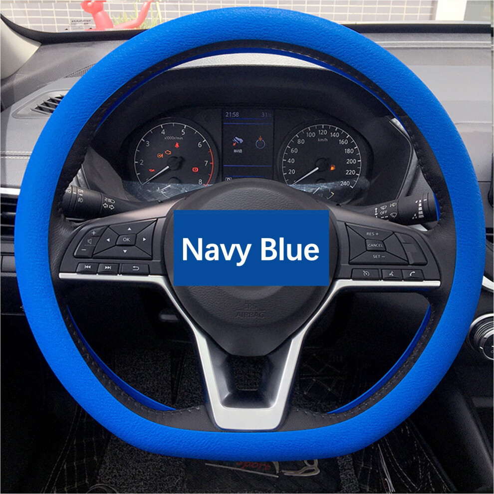 Cool Non-Slip Silicone Steering Wheel Protector Â Compatible With Most Cars, Elastic & Breathable 9365509149263