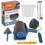 6Pcs Paint Roller Set with Sticks Paint Roller Pro Transform Your Room 1