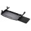 Under Desk Keyboard Tray with 360 Rotating Mouse Platform, Height Adjustable Ergonomic Drawer, Black 1