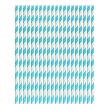 Strohhalme Partyzubehör 100 Stück Papierstrohhalme Einwegstrohhalme Papierstreifen bunte dekorative Strohhalme für Desserts und Getränke