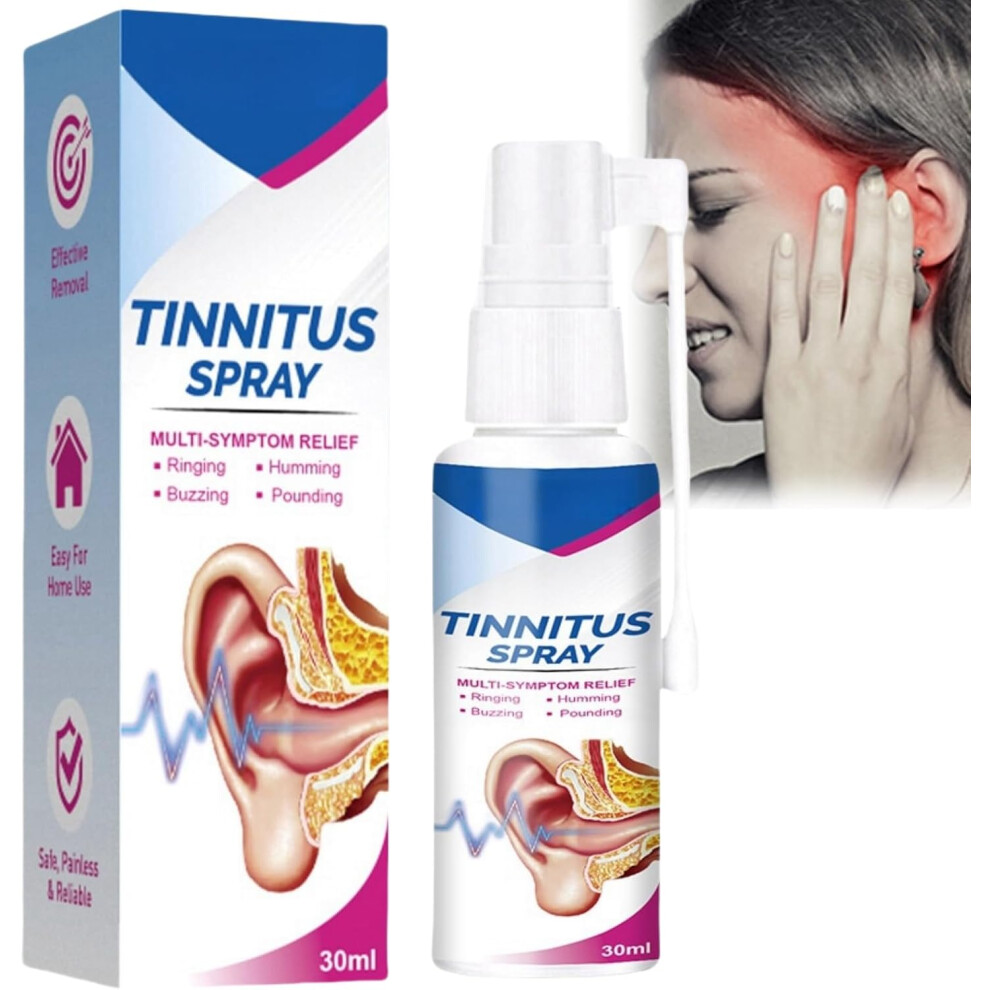 Gogerstar Tinnitus Relief Spray,Gentle Tinnitus Relief For Ringing Ears,Tinnitus Relief Treatment,Ear Drops For Tinnitus,Ear Ache Relief Spray