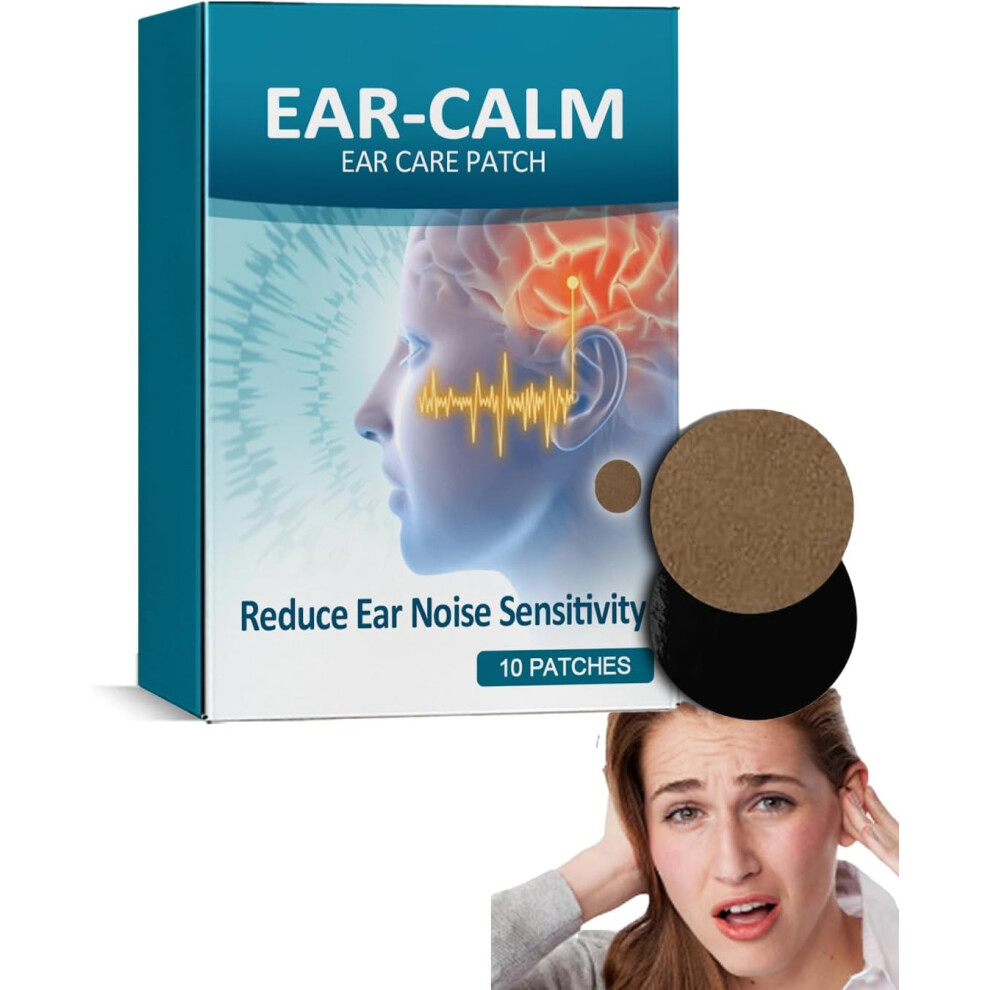 Gogerstar Tinnitus Relief Patch, Tinnitus Relief For Ringing Ears, Ear Pain, Relief Hearing Loss,Natural Herbal Relieves Earaches Patches