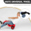 Kinder Wippauto Ersatzräder Universal Einfache Montage 1 Satz 5