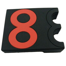 Anti-Slip Design High Quality PVC Material Billiard Cue Rack PVC Practical Billiard Room Accessories Billiard Cue Holder