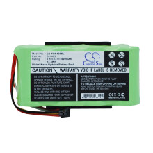 Batterij compatibel met Fluke BP120MH, B11483, 123, 123S, 120, 43, 43B — 4,8V 3000mAh, voor 123S (firmware < V2.0)