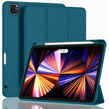Neue iPad Pro 11"-Hülle (3. Generation 2021 & 2. Generation 2020) mit Stifthalter, Smart Cover kompatibel mit iPad — Unterstützt Touch ID &