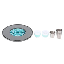 Adjustable Foldable Piping Bag Stand – Food‑Grade PP, Stable & Portable for Baking, Cookie Molds & Cake Decorating