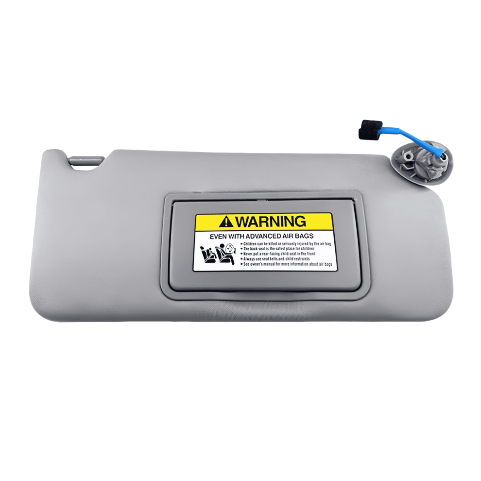 Right Sun Visor With Mirror & For Honda Accord 2008Â2017, Compatible With Oem 83280Ta5a51za, Light/Grey 9479868988507