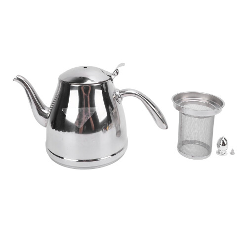 Stainless Steel Gooseneck Teapot 1.5L