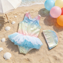 Girls Swimsuits Girls 1 Piece Swimsuits Quick Drying Toddler Girl Bathing Suit Summer Swimwear 7-8 Years