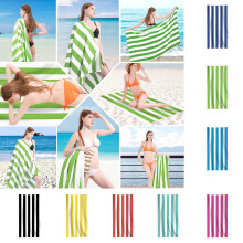 Turkish Beach Towel, Hwkond Beach Towel Microfiber Beach Towels Sand Dry Lightweight Travel Towels Quick Dry Beach Towel(Mint Green,70x140cm)