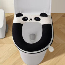 Toilet Seat Round Toilet Seat Bumpers Cute Toilet Seat Cushion Winter Home Toilet Seat Cushion Cover Thick Zipper Toilet Cushion