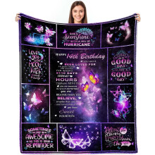 14th Birthday Gift for Girls – Throw Blanket (40x50in), Compatible with Teens & 14-Year-Olds