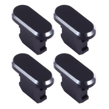 4Pcs Phone Charging Port Dust Plug Set, Secure Snug Fit USB Port Cover for Reliable Dust Protection