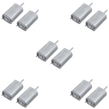 10Pcs 9V 30800RPM 2mm Dia Shaft High Speed Model Airplane Motor