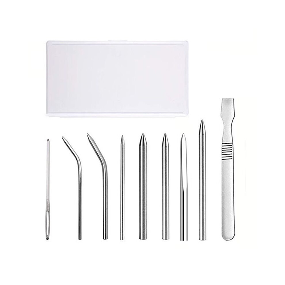 Brecantia Umbrella Rope Weaving Tool Set Diy Weaving Tool For Umbrella Needle Bracelet Umbrella Needle