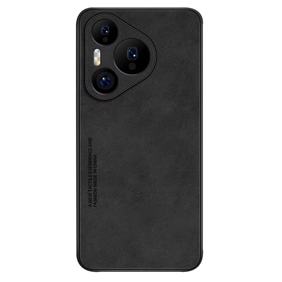 Matte Leather Case For Huawei Pura 80 Pro Plus, Full Lens Protection, AntiâScratch, UltraâSlim Cover, Black 9092120208962