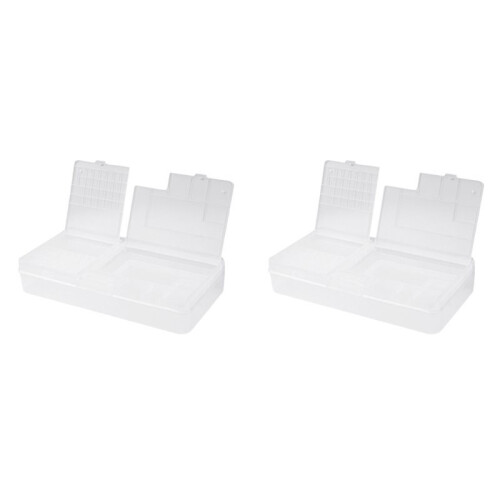 2X Parts Storage Box for IC Motheboard Parts Mobile Phone Openning Tools Repair Multi Function Storage Box