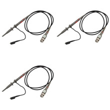 3X P6100 BNC Oscilloscope Probe 100MHz High Precision Scope Analyzer Alligator Clip Probes Test Leads Probe