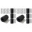 8Pack Gutter Guard Mesh Rolls, 20 Feet Gutter Leaf Guards with 80 Clip Hooks, DIY Rain Gutter Covers Preventing Leaves 1