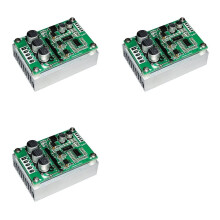 3X 500W 15A DC12-36V Brushless Hall Free Motor Driver Board Motor Foward Reverse Speed Controller Módulo de Interruptor de Controle