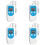 4X TempU 07B Temperature/Humidity Recorder Digital USB Data Logger Thermometer Hygrometer for Refrigerator Storage 1