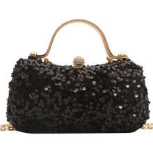 Women's Evening Handbag Elegant Sequin Top-handle Clutch